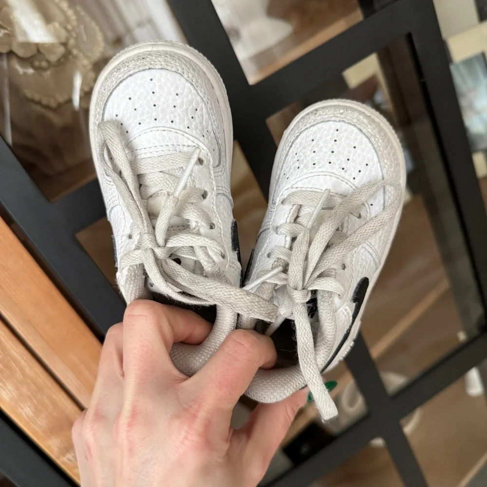 Nike Air Force 1s ones sneakers shoes lace up baby toddler unisex platform